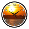 Bayside Sunset Clock