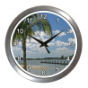 Palm on Rehoboth Bay Beach Clock