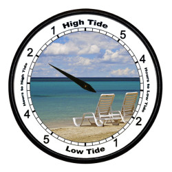 Beach Chairs - TIDE CLOCK