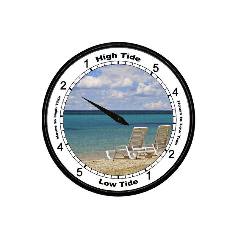 Beach Chairs - TIDE CLOCK