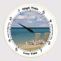Beach Chairs - TIDE CLOCK