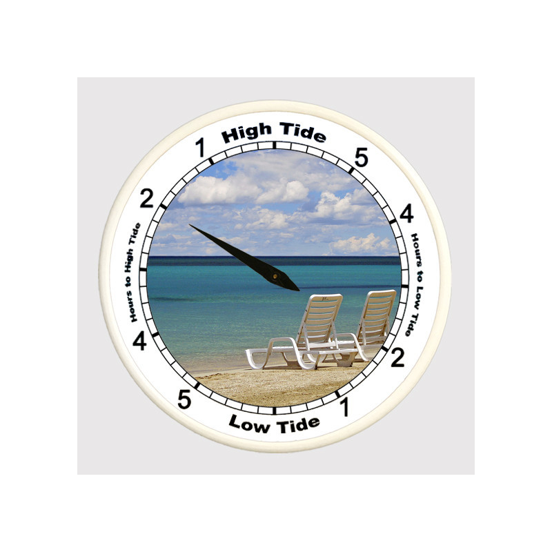 Beach Chairs - TIDE CLOCK