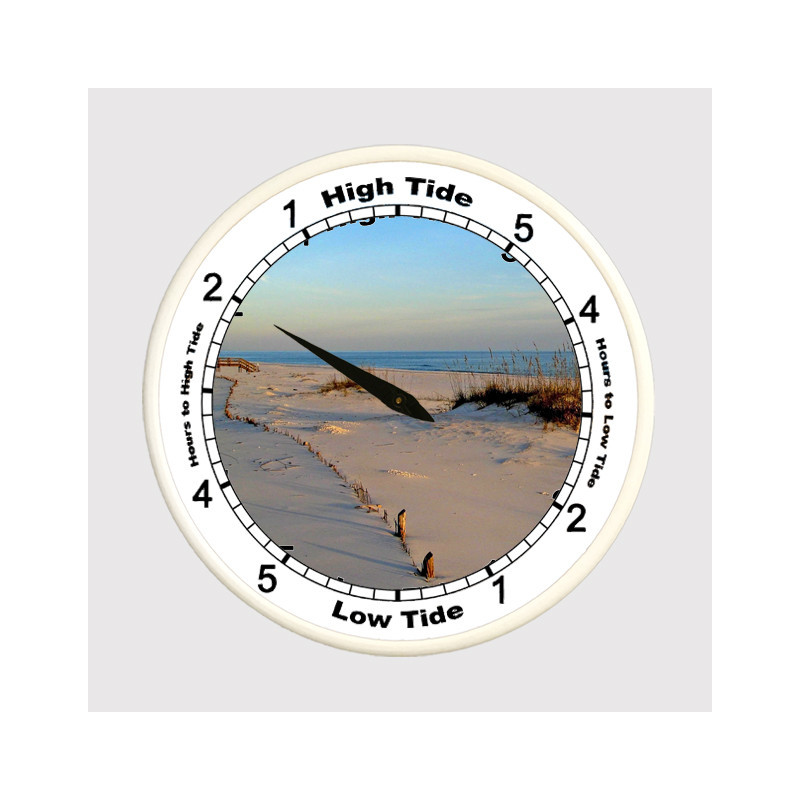 Gulf Beach TIDE CLOCK