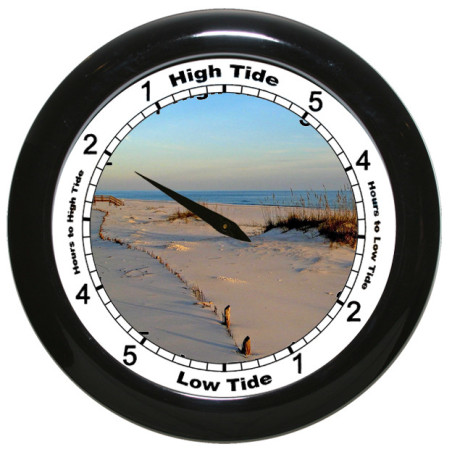 Gulf Beach TIDE CLOCK