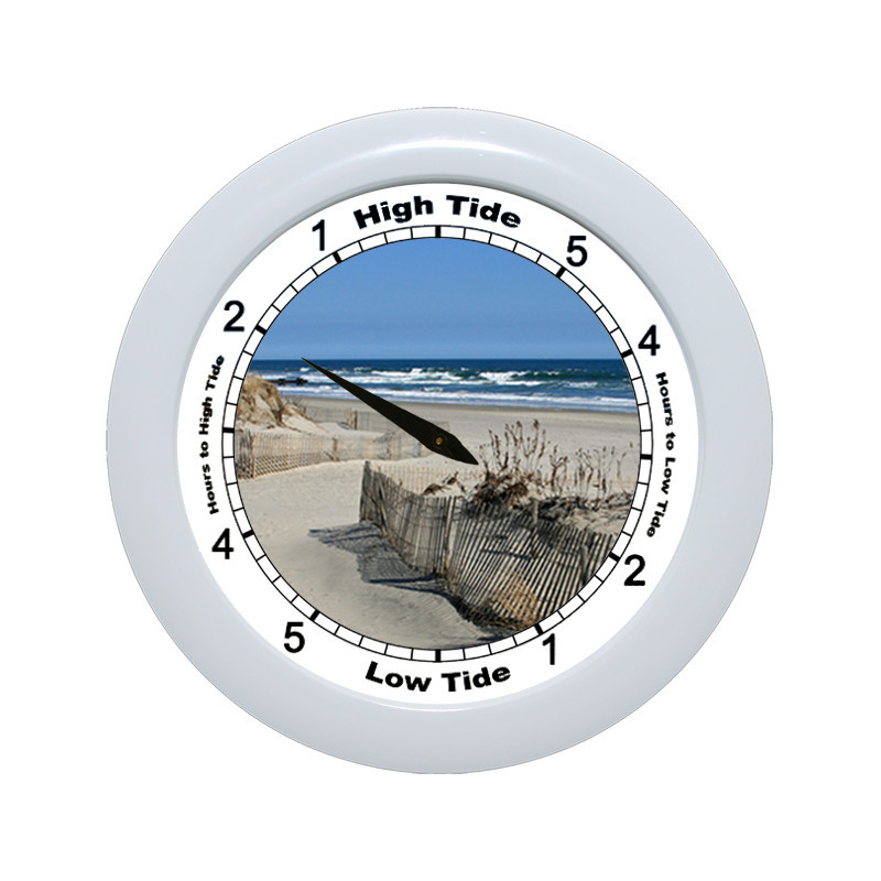 Winter Beach - TIDE CLOCK