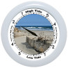 Winter Beach - TIDE CLOCK