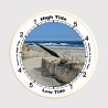 Winter Beach - TIDE CLOCK
