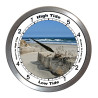 Winter Beach - TIDE CLOCK