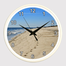 BeachClocks - Footprints in the Sand Clock