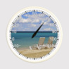 BeachClocks - Beach Chairs Thermometer