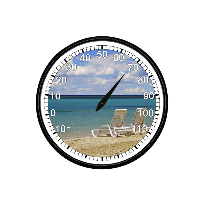 BeachClocks - Beach Chairs Thermometer