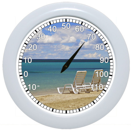 BeachClocks - Beach Chairs Thermometer