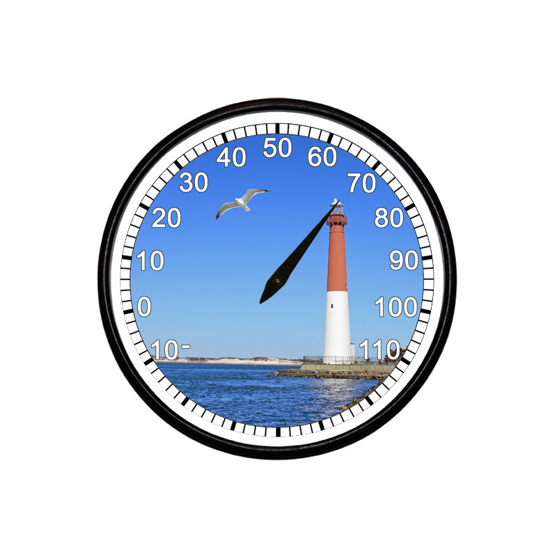 BeachClocks - Barnegat Lighthouse Thermometer