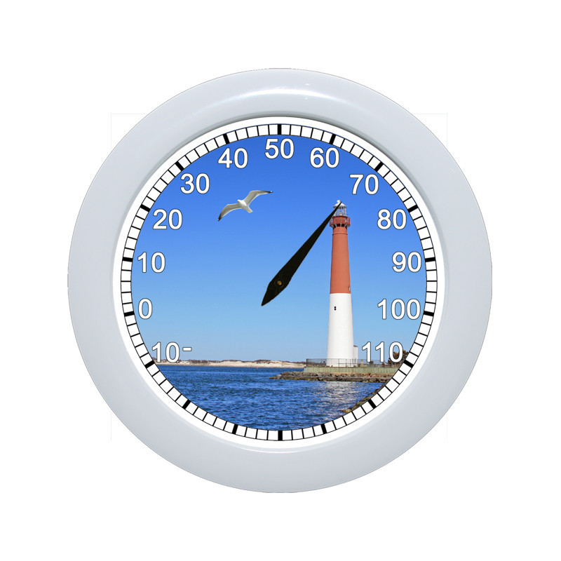 BeachClocks - Barnegat Lighthouse Thermometer