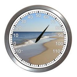 BeachClocks - Ocean Beach Thermometer