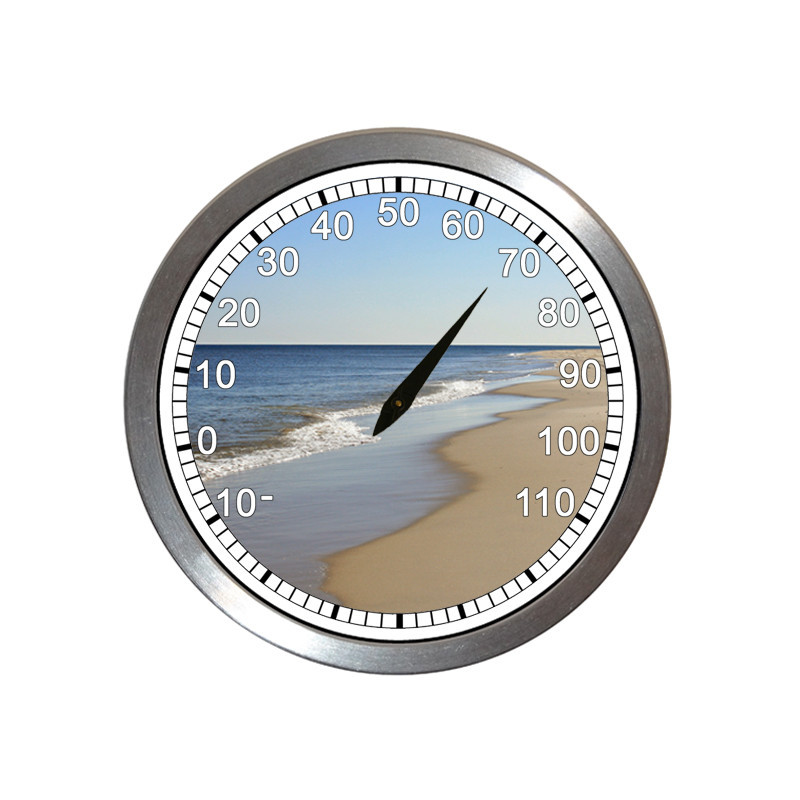BeachClocks - Ocean Beach Thermometer