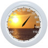 BeachClocks - Lighthouse Sunset Thermometer