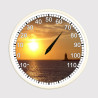 BeachClocks - Lighthouse Sunset Thermometer