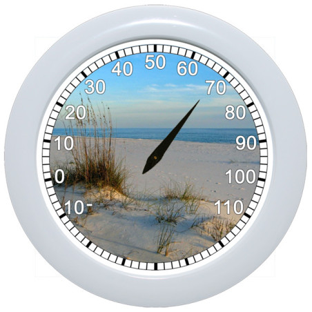 BeachClocks - White Sands Thermometer