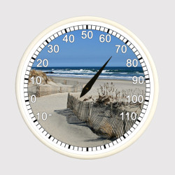 BeachClocks - Winter Beach Thermometer