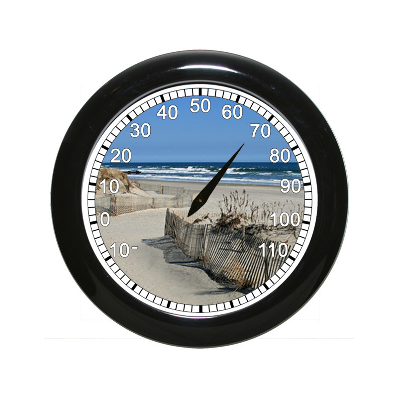 BeachClocks - Winter Beach Thermometer