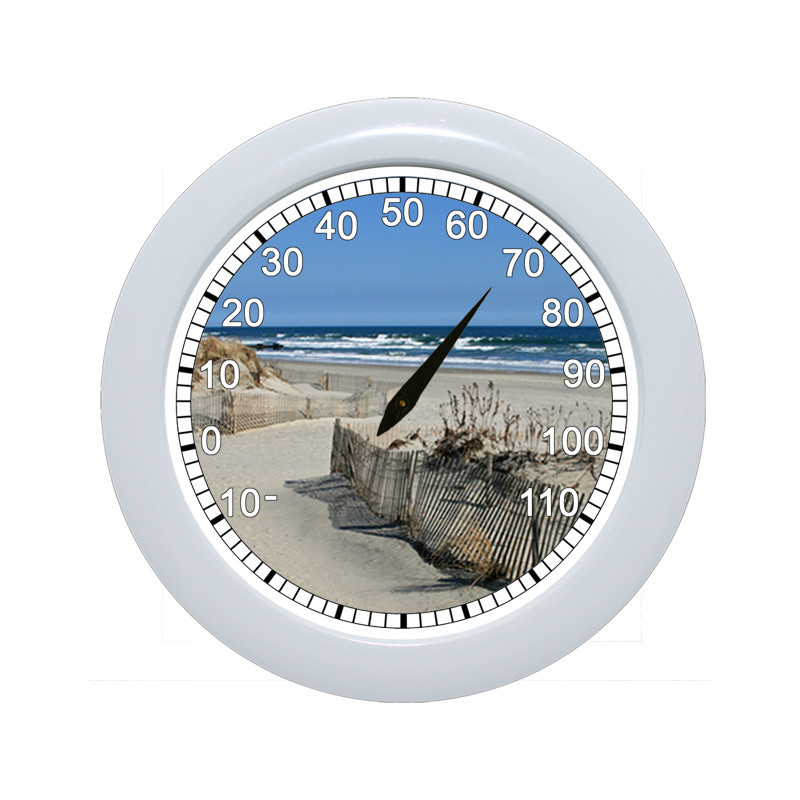 BeachClocks - Winter Beach Thermometer