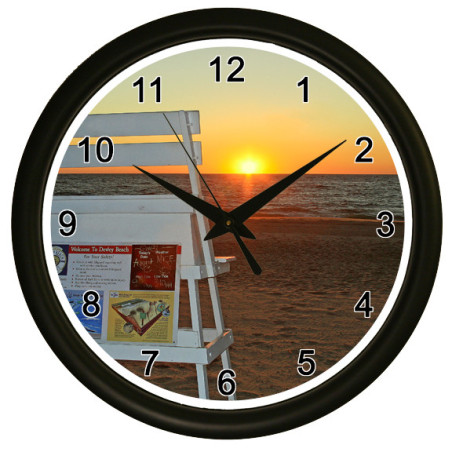 Ocean Sunrise - Beach Clock - Special