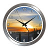 Gulf Sunset  Beach Clock