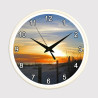 Gulf Sunset  Beach Clock