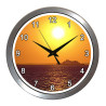 Ferry Boat Sunset Clock
