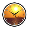 Ferry Boat Sunset Clock