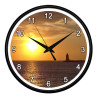 Lighthouse Sunset Clock