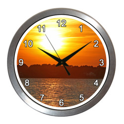 Bayside Sunset Clock