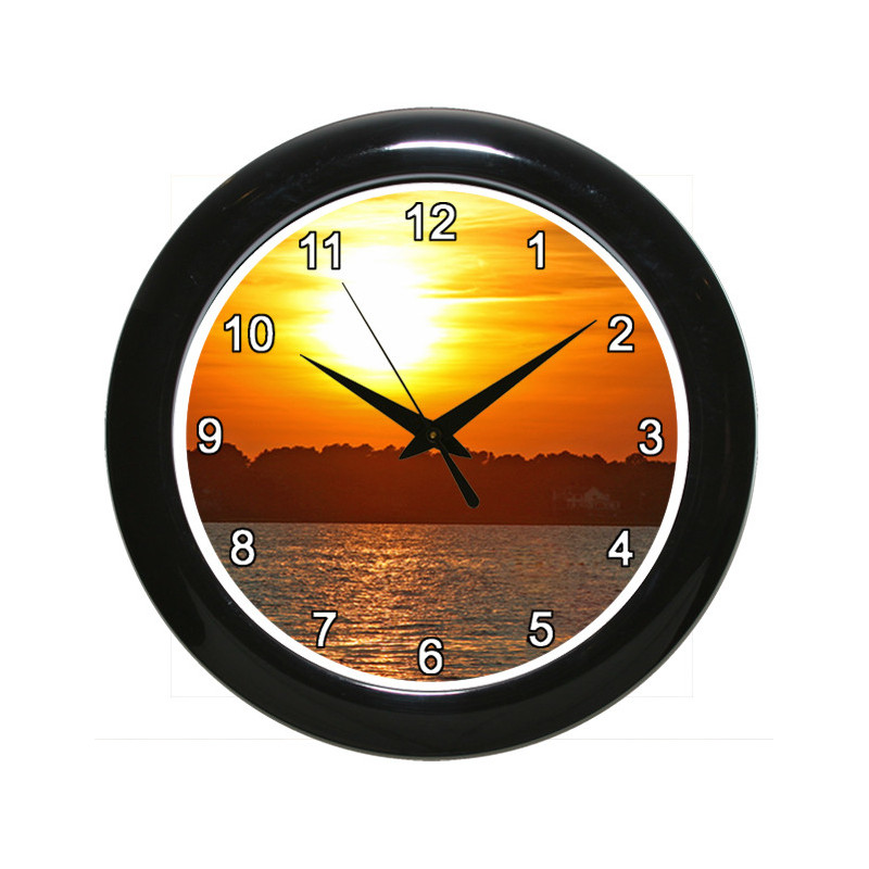Bayside Sunset Clock