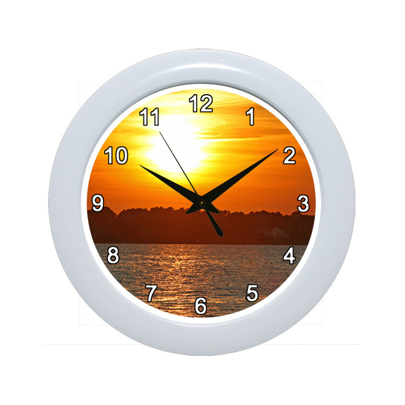 Bayside Sunset Clock